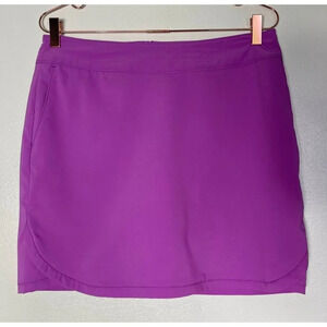 ZERORESTRICTION Womens Workout Training Tennis Palmer Skirt Skort Purple Sz 4